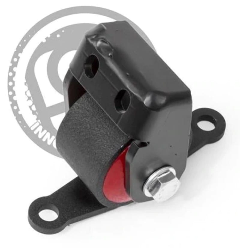Innovative Mounts — Innovative 90-93 Integra/88-91 Civic B-Series Black Steel 60A Bushing Front Torque Mount & Bracket