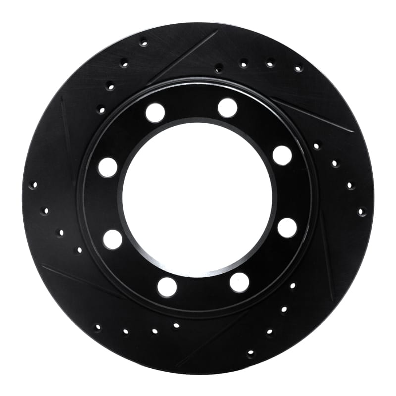R1 Concepts — R1 71-91 Chevrolet C30 Pickup Front Left Drilled & Slotted Black Brake Rotor
R1 Brake Rotor Drill