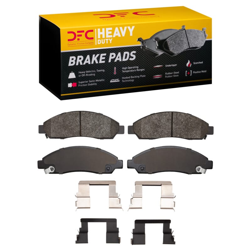 DFC — DFC 04-08 Chevrolet Colorado Front Heavy Duty Pads and Hardware Kit
DFC Brake Pad Set