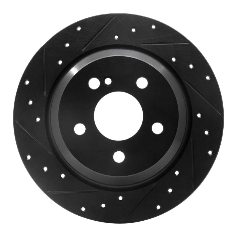 R1 Concepts — R1 07-13 Mercedes-Benz S550 Rear Left Drilled & Slotted Black Brake Rotor
R1 Brake Rotor Drill