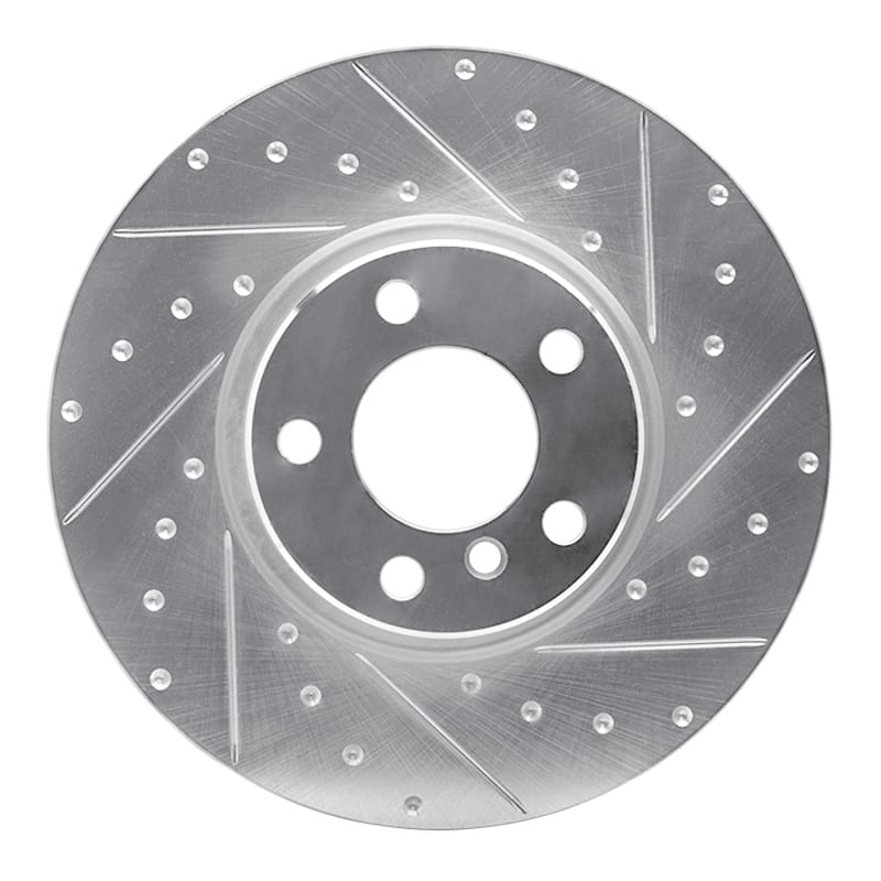 R1 Concepts — R1 16-18 BMW X4 Left Front Drilled & Slotted Silver Brake Rotor
R1 Brake Rotor Drill