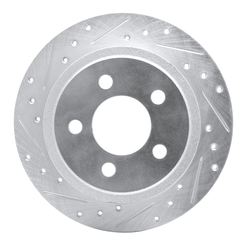 R1 Concepts — R1 03-07 Jeep TJ (Canada - See Wrangler for US) Rear Left Drilled & Slotted Silver Brake Rotor
R1 Brake Rotor Drill