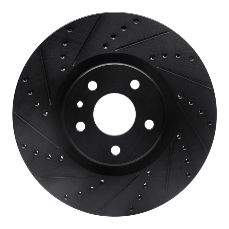R1 Concepts — R1 13-20 Ford Fusion Front Left Drilled & Slotted Black Brake Rotor
R1 Brake Rotor Drill
