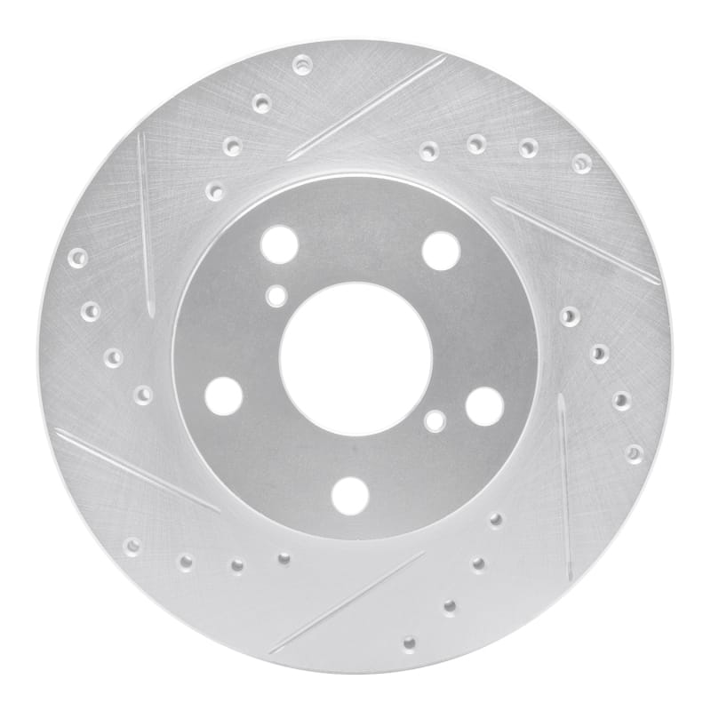 R1 Concepts — R1 92-98 Lexus SC300 Front Left Drilled & Slotted Silver Brake Rotor
R1 Brake Rotor Drill