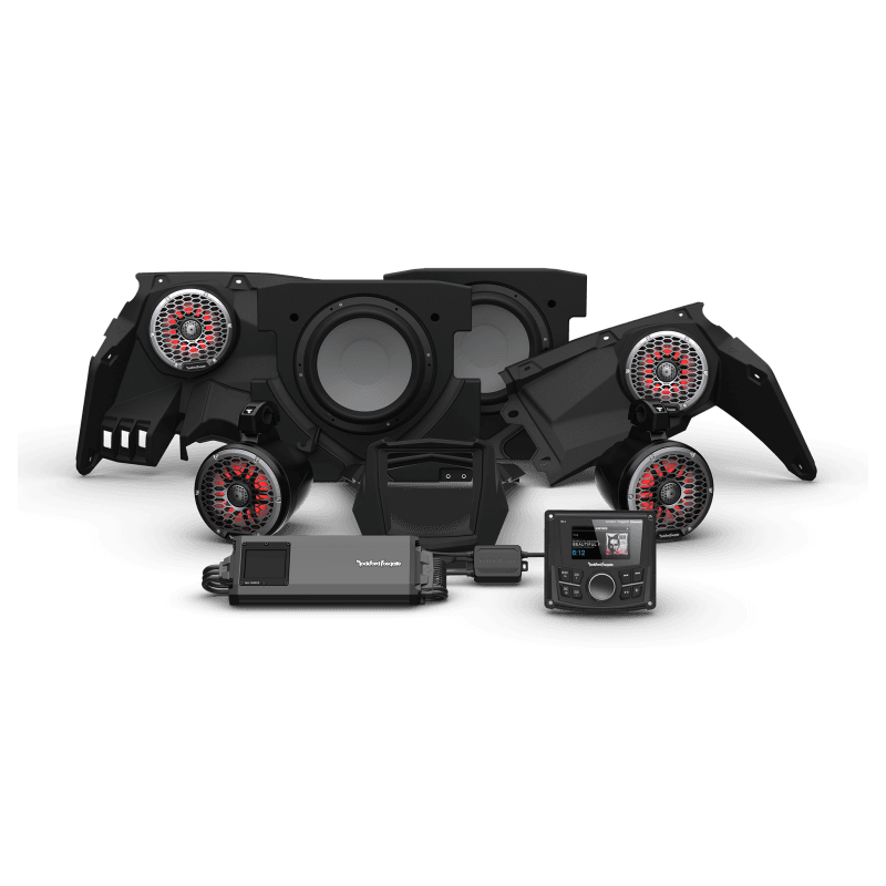 Rockford Fosgate UTV — Rockford Fosgate 17+ Can-Am X3 Stage-5 Audio System (Gen-3)