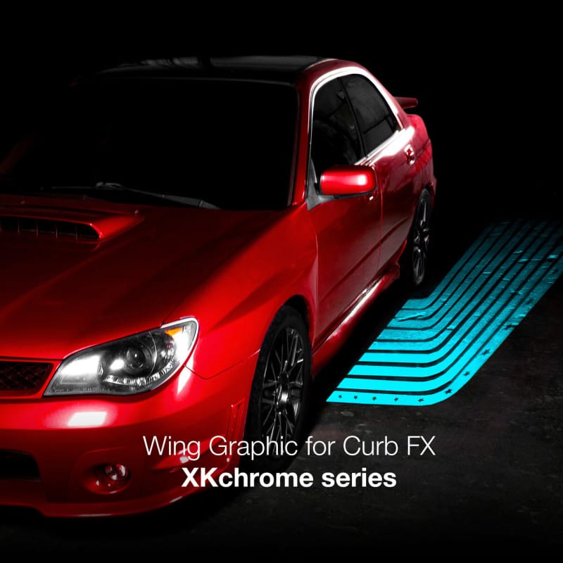 XKGLOW — XK Glow 2pc CurbFX Film+Optic Angel Wing Style