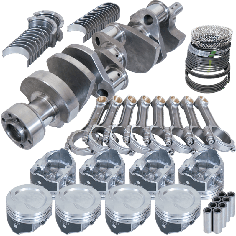 Eagle — Eagle Chevy LT1350 1Pc 3.750in Crank 5.700in I-Beam Rods -18cc 4.040in Pistons Rotating Assembly
Street & Strip Assy