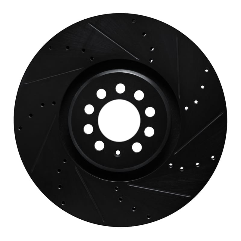 R1 Concepts — R1 04-06 Audi TT Quattro Right Front Drilled & Slotted Black Brake Rotor
R1 Brake Rotor Drill
