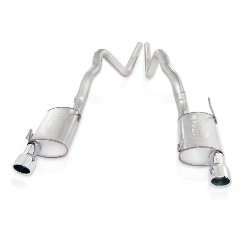 Stainless Works — Stainless Works 2007-10 Shelby GT500 3in Catback X-Pipe S-Tube Mufflers
Exhaust System