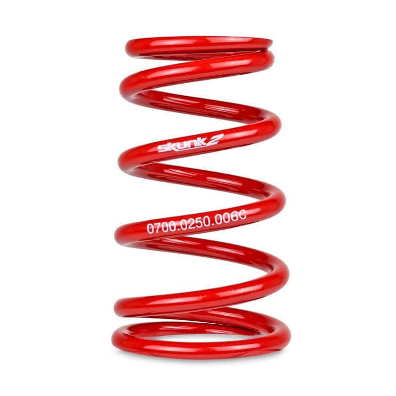 Skunk2 Racing — Skunk2 Universal Race Spring (Cone Taper) - 7 in.L - 2.5 in.ID - 6kg/mm (0700.250.006C)
Race Spring 0700.250