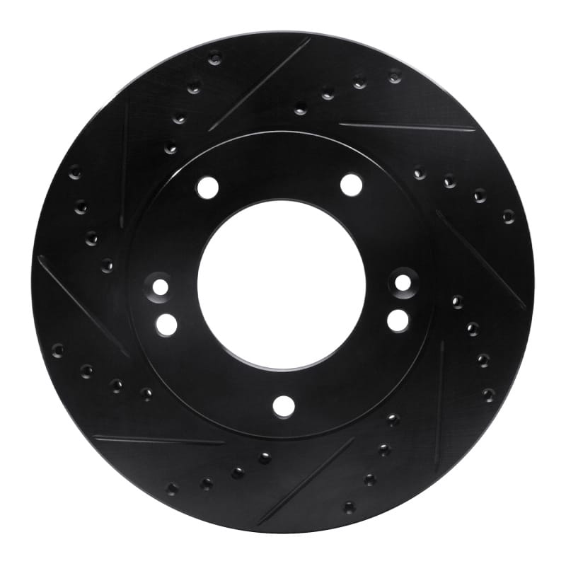 R1 Concepts — R1 03-06 Kia Sorento Front Left Drilled & Slotted Black Brake Rotor
R1 Brake Rotor Drill