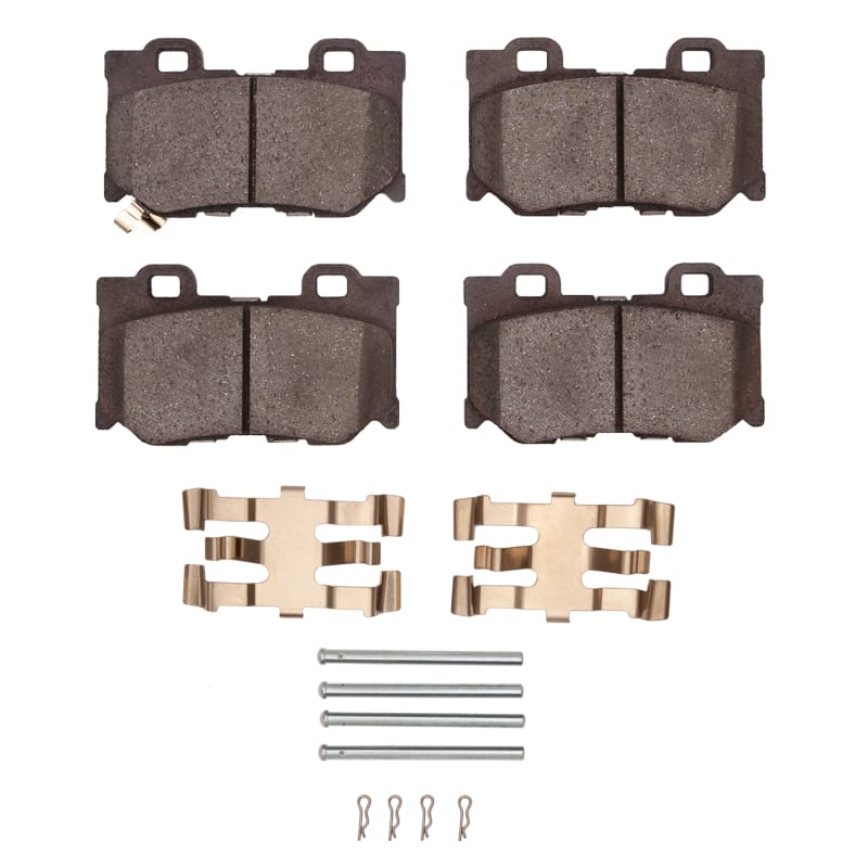 DFC — DFC 24-25 Nissan Z Rear 5000 Advanced Low Metallic Brake Pads and Hardware Kit