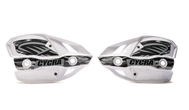 Cycra — Cycra Probend Special Ed. CRM Ultra Hand Shields w/Covers - White
