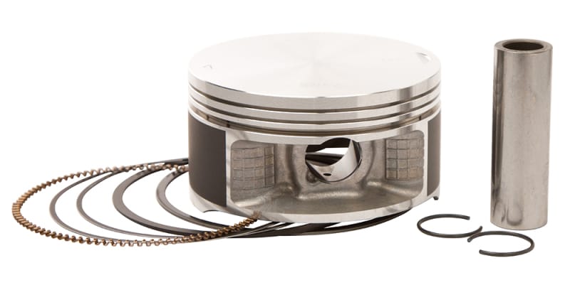 Vertex Pistons — Vertex Piston 02-08 Yamaha YFM 660 F Grizzly 4x4 660cc +1mm Oversized Cast Replica Piston Kit