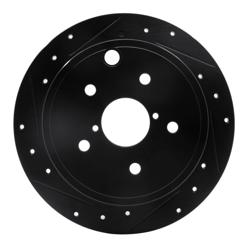 R1 Concepts — R1 15-21 Subaru WRX Rear Left Drilled & Slotted Black Brake Rotor
R1 Brake Rotor Drill