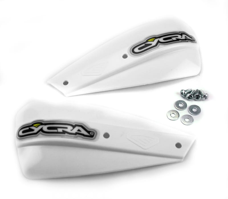 Cycra — Cycra LowP rofile Enduro Handshield - White