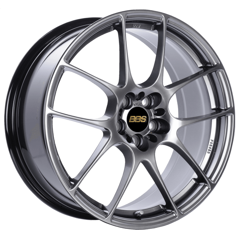 BBS — BBS RF 18x8 5x120 ET35 Diamond Black Wheel -82mm PFS/Clip Required