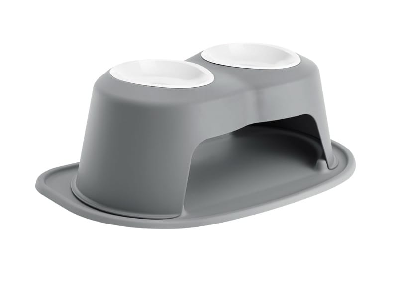 WeatherTech — WeatherTech Pet Feeding System Double High 32oz 8in. Poly Bowl - Dark Grey
Dog Bowl