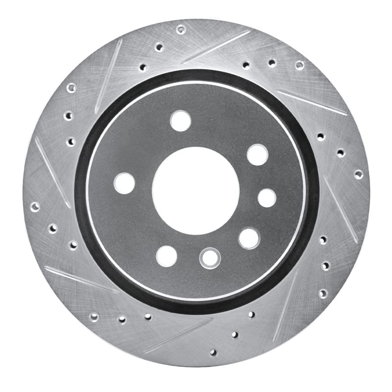 R1 Concepts — R1 01-01 Cadillac CATERA Rear Left Drilled & Slotted Silver Brake Rotor
R1 Brake Rotor Drill