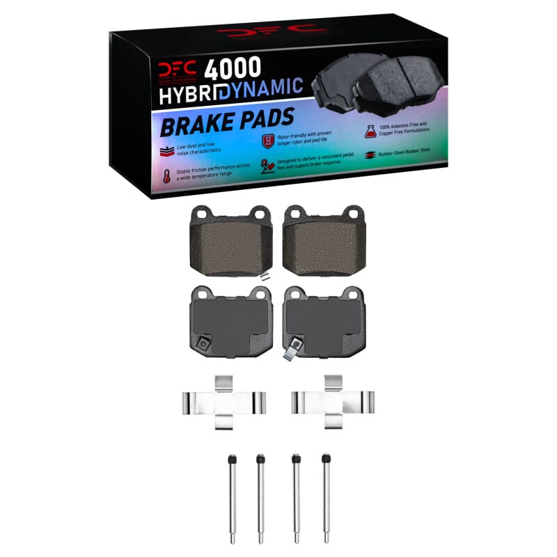 DFC — DFC 04-06 Maserati Quattroporte Rear 4000 HybriDynamic Brake Pads and Hardware Kit
DFC Brake Pad Set