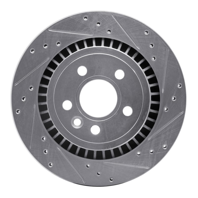 R1 Concepts — R1 07-18 Volvo XC70 Rear Right Drilled & Slotted Silver Brake Rotor
R1 Brake Rotor Drill