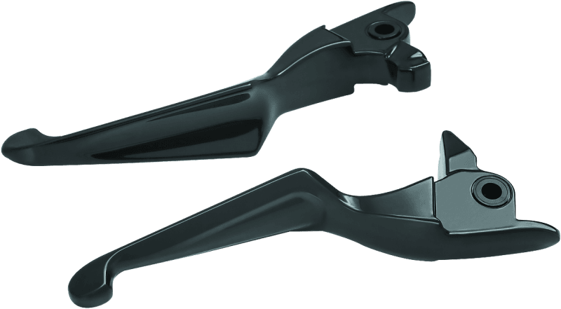 Kuryakyn — Kuryakyn Boss Blades Lever Set 17-20 Touring Gloss Black