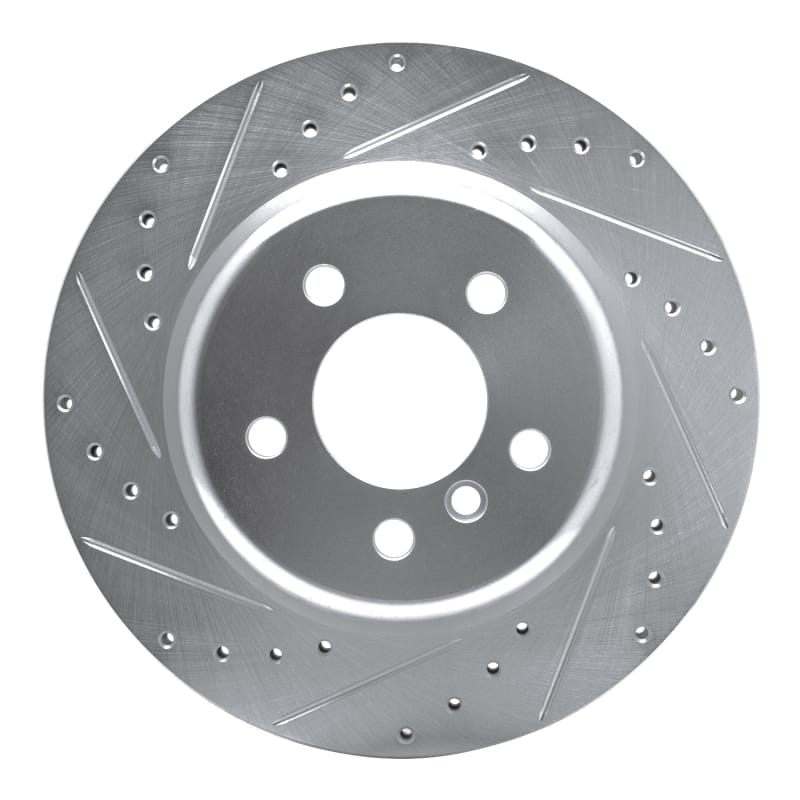R1 Concepts — R1 11-16 BMW 528I xDrive Rear Left Drilled & Slotted Silver Brake Rotor
R1 Brake Rotor Drill