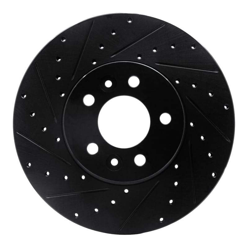 R1 Concepts — R1 98-02 Ford Crown Victoria Front Left Drilled & Slotted Black Brake Rotor
R1 Brake Rotor Drill