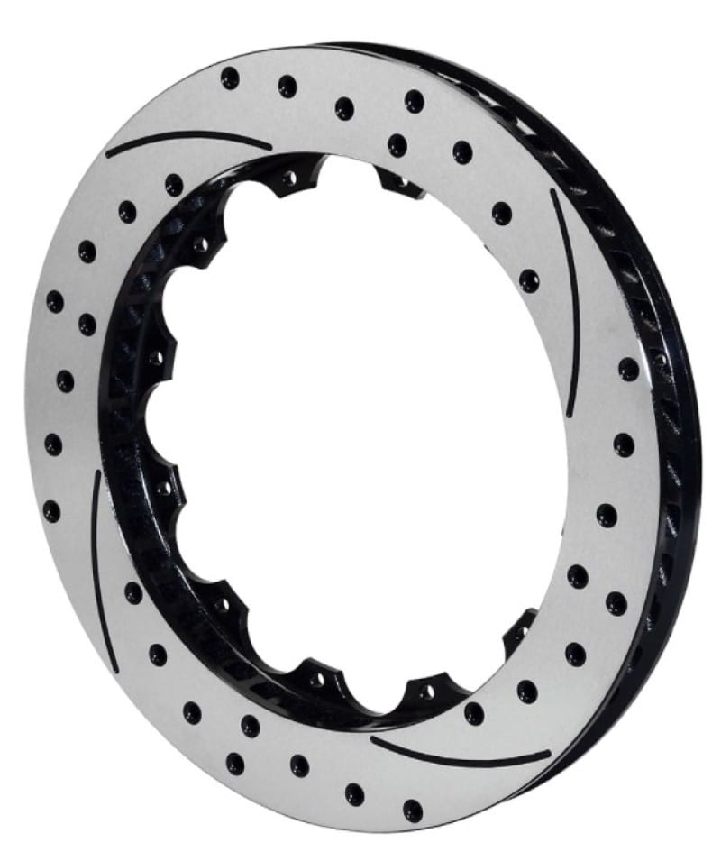 Wilwood — Wilwood Rotor-SV-SRP 72 Iron-LH-BLK-Drill 14.00 x 1.25 - 12 on 8.75in
BRAKE ROTOR