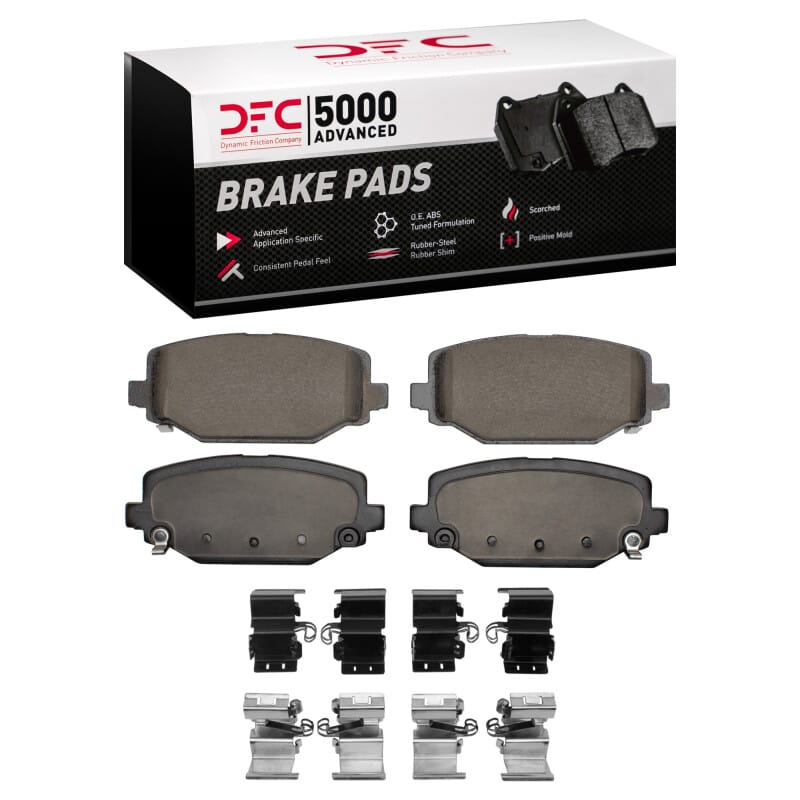 DFC — DFC 12-20 Chrysler Town & Country Rear 5000 Advanced Ceramic Brake Pads and Hardware Kit
DFC Brake Pad Set