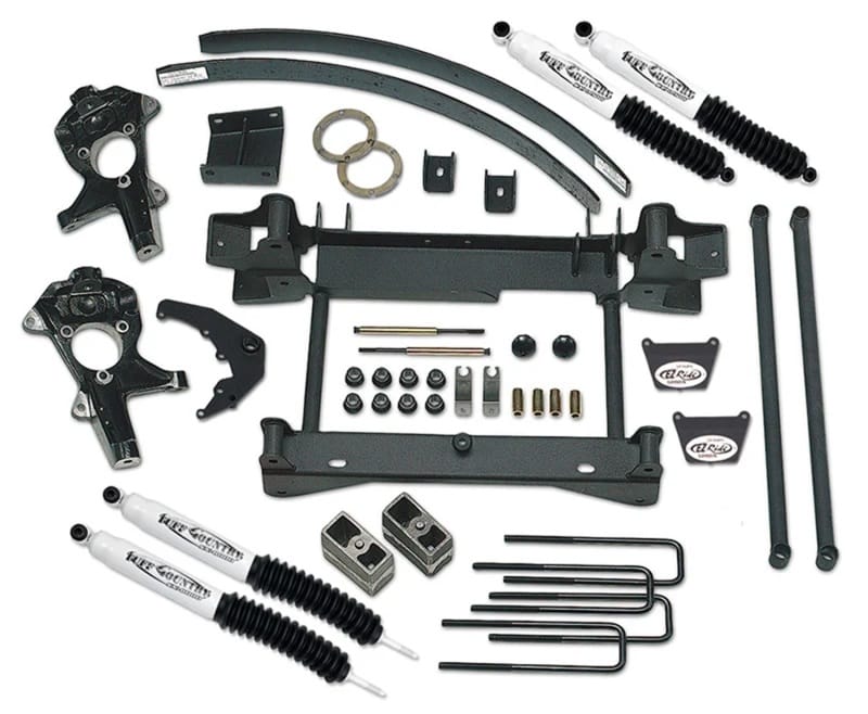 Tuff Country — Tuff Country 99-05 Chevy Silverado 1500 4x4 6in Lift Kit (w/1pc Sub Frame SX8000 Shocks)
Complete Kit (w/SX80