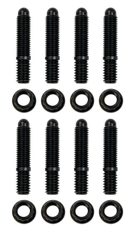 Moroso — Moroso Pontiac Valve Cover Stud Kit w/ Bullet Nose Studs/12 Pt Nuts