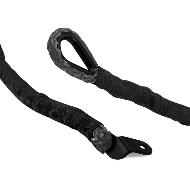 Borne Off-Road — Borne Off-Road Synthetic Rope - 3/8in x 85ft - Black