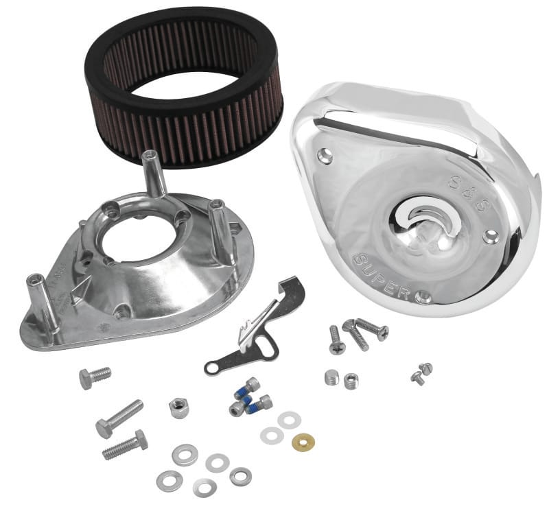 S&S Cycle — For Big Twin Models w/ Super E and G, Notched