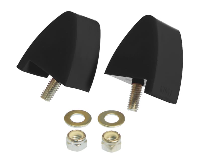 Prothane — Prothane 64-73 Ford Mustang Front Bump Stops - Black
BUMP STOPS