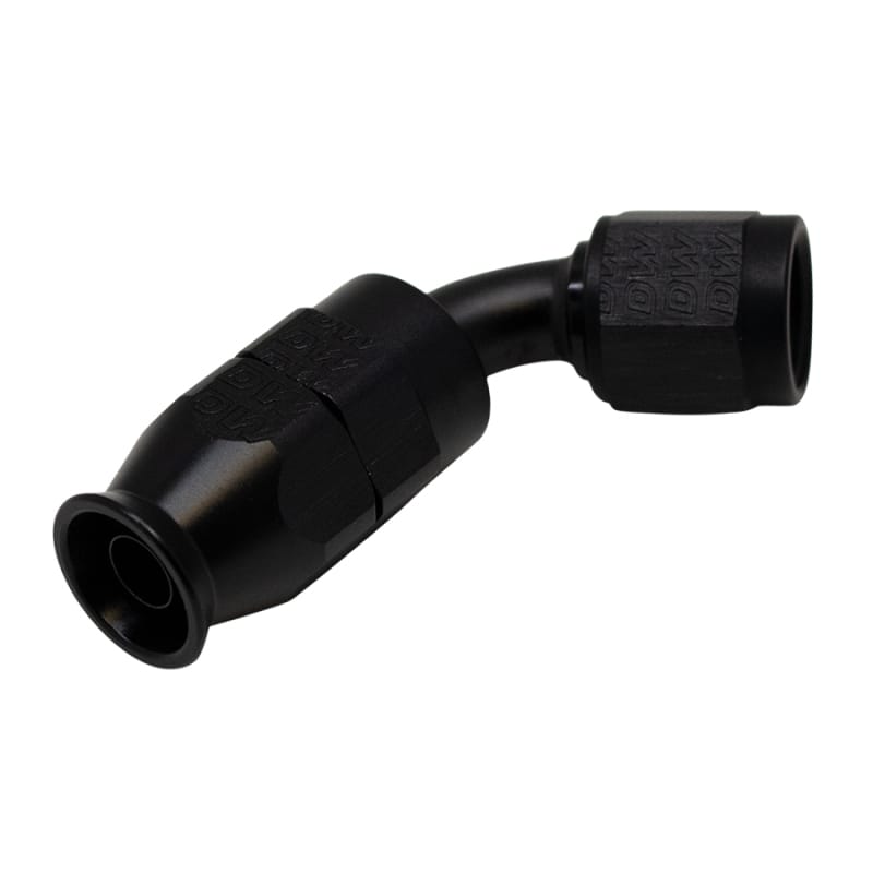 DeatschWerks — DeatschWerks 6 AN Female Flare Swivel 60-Degree Hose End PTFE - Anodized Matte Black
Lines & Fittings