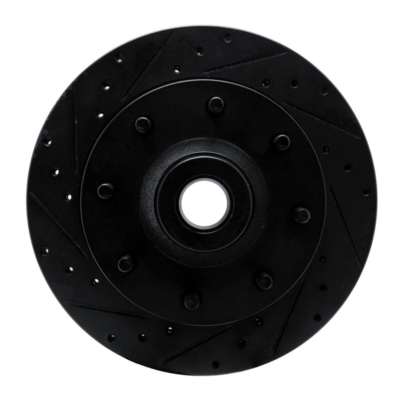 R1 Concepts — R1 78-97 Dodge B200 / B200 Van / B250 Front Left Drilled & Slotted Black Brake Rotor
R1 Brake Rotor Drill