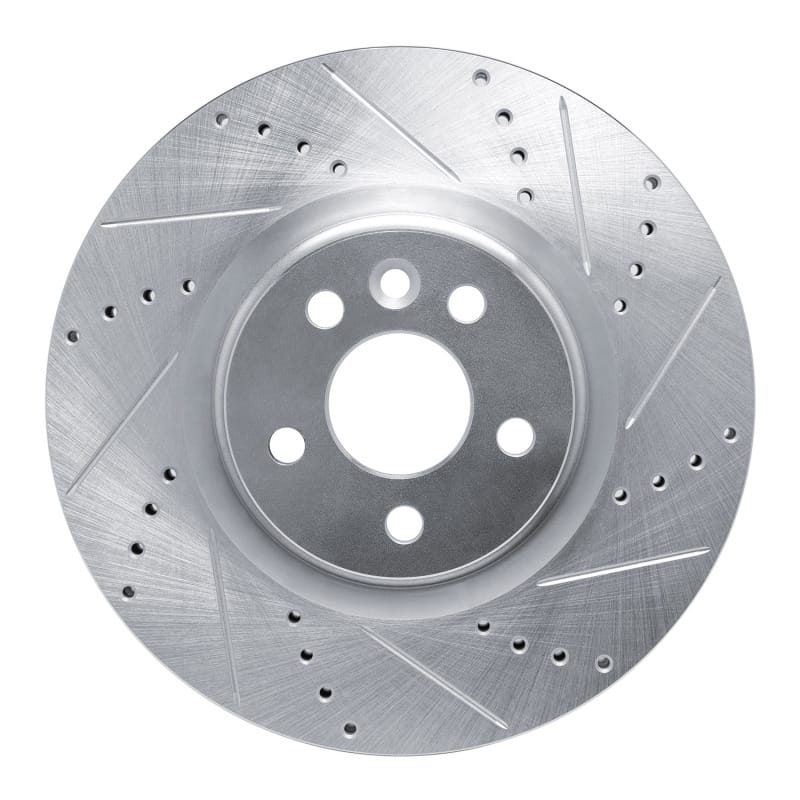 R1 Concepts — R1 15-19 Jaguar E-Pace Front Right Drilled & Slotted Silver Brake Rotor
R1 Brake Rotor Drill