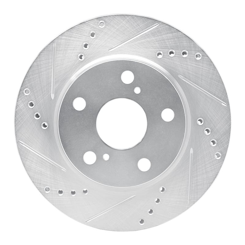 R1 Concepts — R1 06-18 Lexus HS250H Front Left Drilled & Slotted Silver Brake Rotor
R1 Brake Rotor Drill