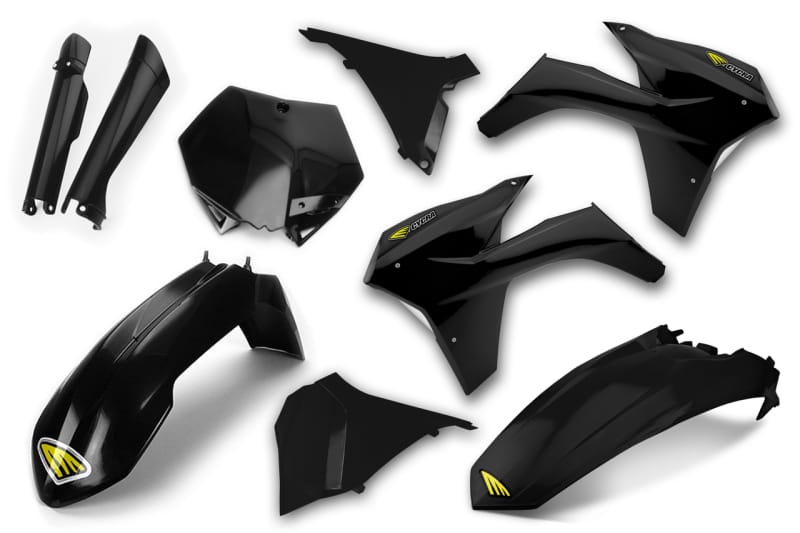 Cycra — Cycra 11-12 KTM 125-450 SX/XC/SX-F/XC-F Powerflow Body Kit - Black