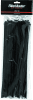 BikeMaster — BikeMaster 15in Cable Ties (Pack of 100) - Black