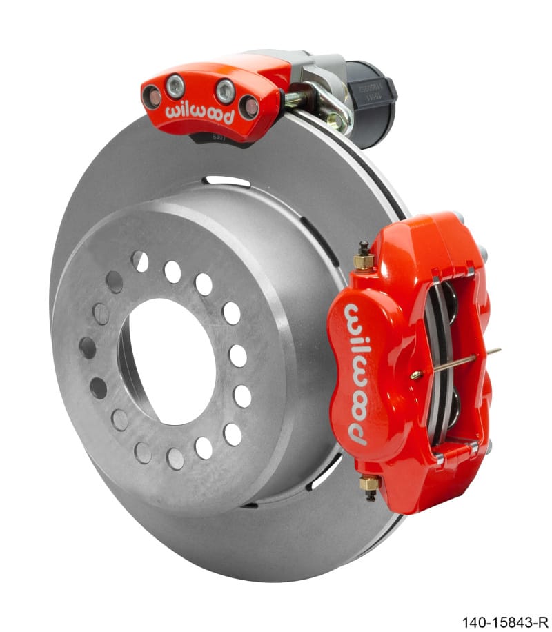 Wilwood — Wilwood EPB/FDLI Rear Kit 12.19in. Big Ford - Red
BRAKE KIT