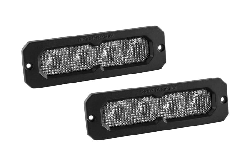 Diode Dynamics — Diode Dynamics SS6 Pro White Flood Flush RBL (pair) 6000K