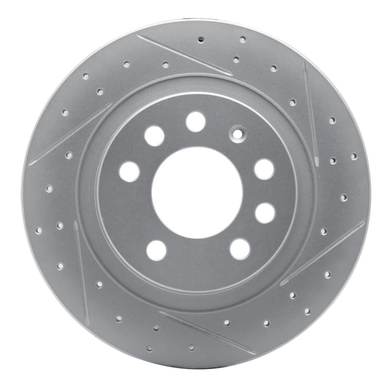 R1 Concepts — R1 06-10 Pontiac Solstice Rear Right Drilled & Slotted Geo-Carbon Rotor