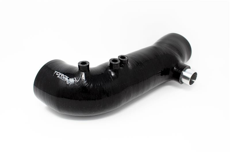 Torque Solution — Torque Solution Turbo Inlet Hose Black (Recirc): 02-07 WRX / 04-20 STI / 05-09 Legacy GT (3in Inlet)