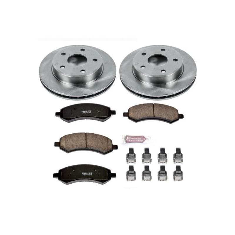 PowerStop — Power Stop 05-10 Dodge Dakota Front Autospecialty Brake Kit