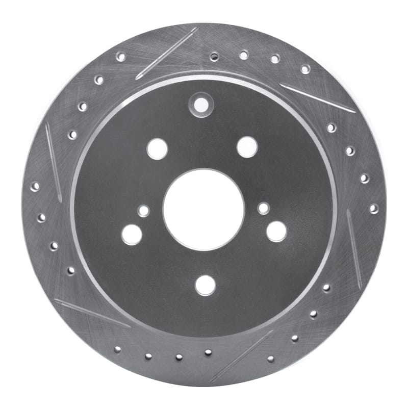 R1 Concepts — R1 86-97 Toyota Previa Rear Left Drilled & Slotted Silver Brake Rotor
R1 Brake Rotor Drill
