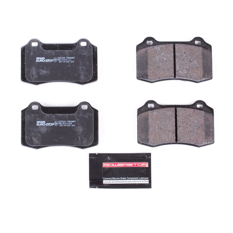 PowerStop — Power Stop 04-07 Volvo V70 Euro-Stop ECE-R90 Rear Brake Pads
EuroStop Brake Pad