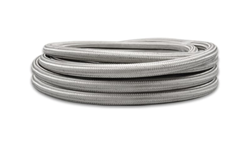 Vibrant — Vibrant SS Braided Flex Hose with PTFE Liner -4 AN (20 foot roll)
-4ANSSFlexHsPTFE20Ft