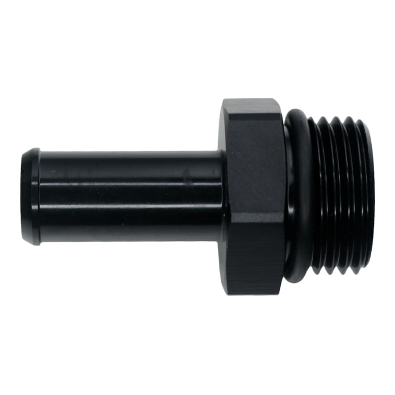 DeatschWerks — DeatschWerks 10AN ORB Male to 1/2in Male Barb Fitting - Anodized Matte Black
Lines & Fittings